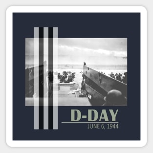 D Day 06 Jun 1944 WW2 Normandy Landings Sticker